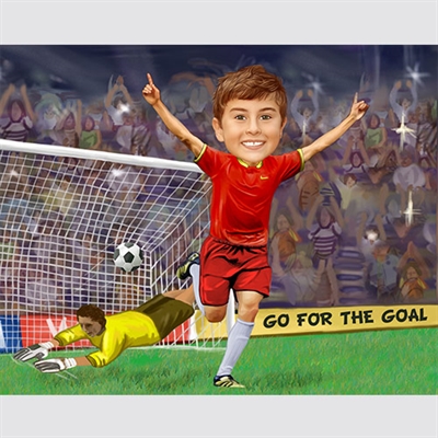 Best Soccer Player Caricature from Photos - myDaVinci